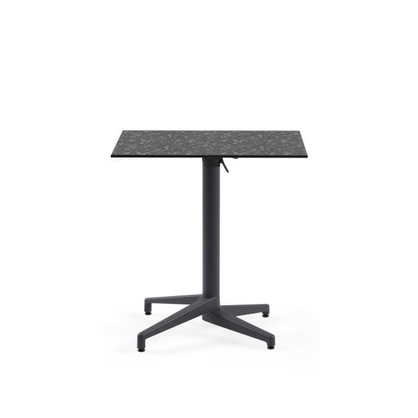 Örtüsüz Kullanıma Uygun Compact Katlanabilir Masa 77x77