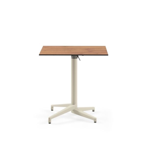 Novecento Ahşap Çizilmeye Dayanıklı Katlanır Masa 77x77