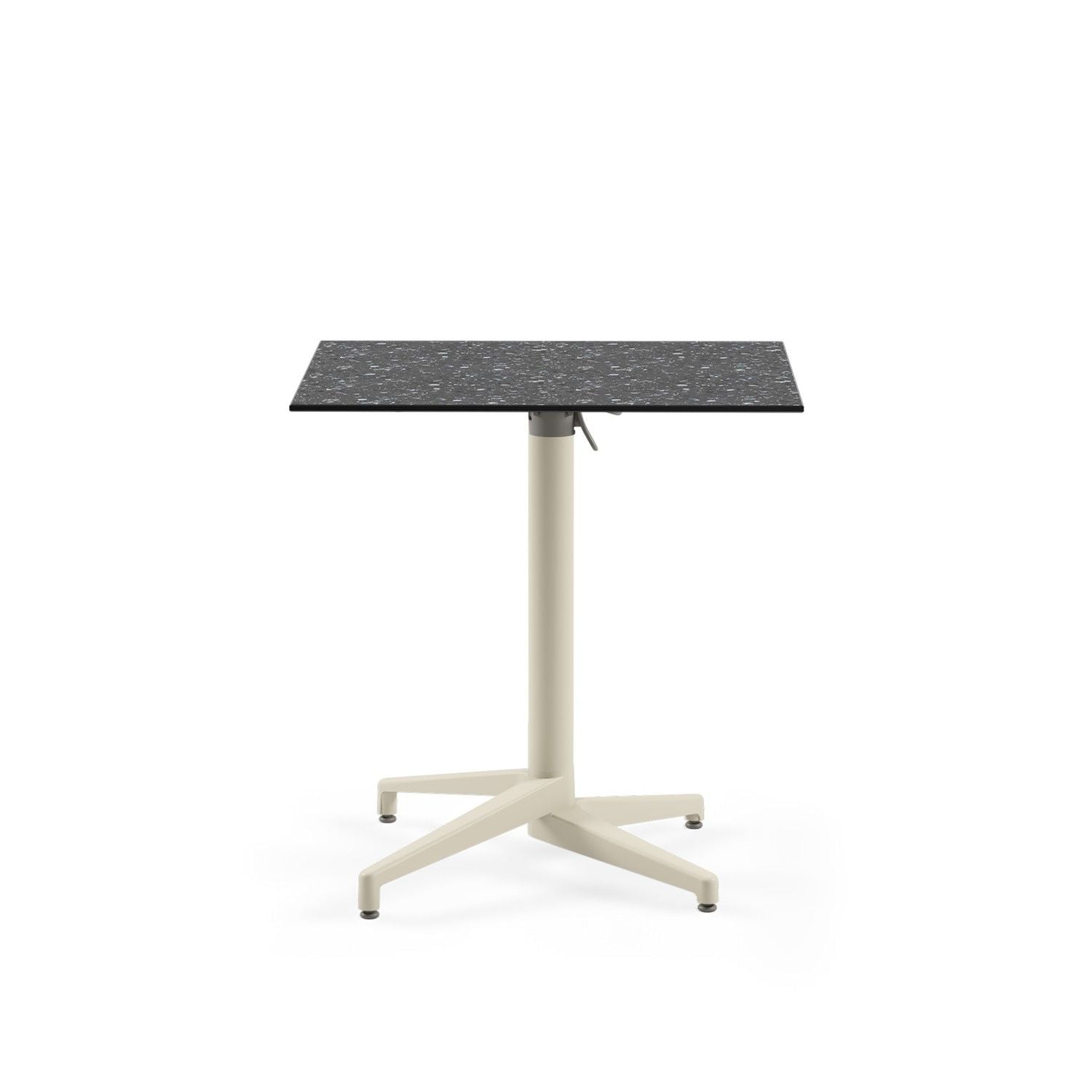 Katlanabilir Compact Paslanmaz Otel Masası 77x77