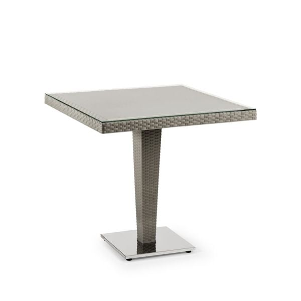 Vizon Renk Dış Mekan Bahçe Restaurant Masası 80x80.cm