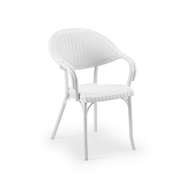 RATTAN PLASTİK SİYAH DIŞ MEKAN BAHÇE MASA SANDALYE TAKIMI
