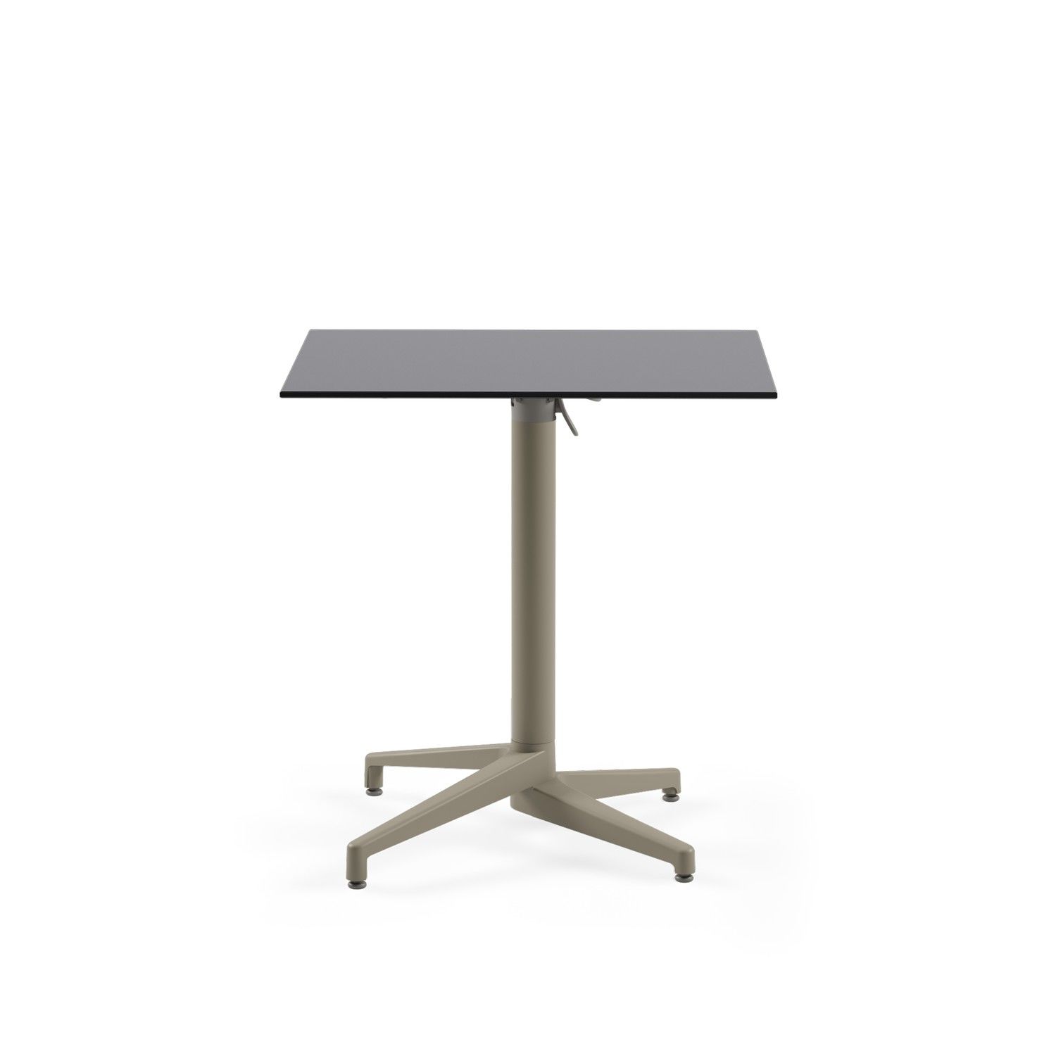 Katlanır Paslanmaz Antrasit Compact Restaurant Masası