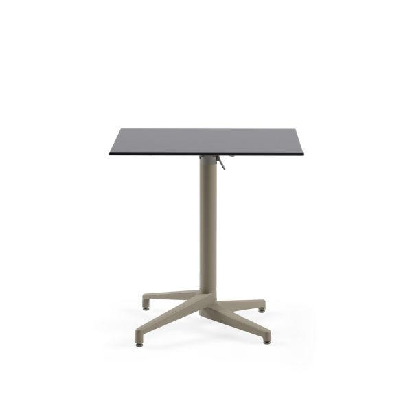 Katlanır Paslanmaz Antrasit Compact Restaurant Masası