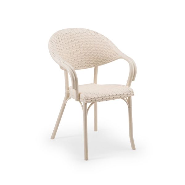 Siyah rattan plastik dış mekan bahçe masa sandalye takımı