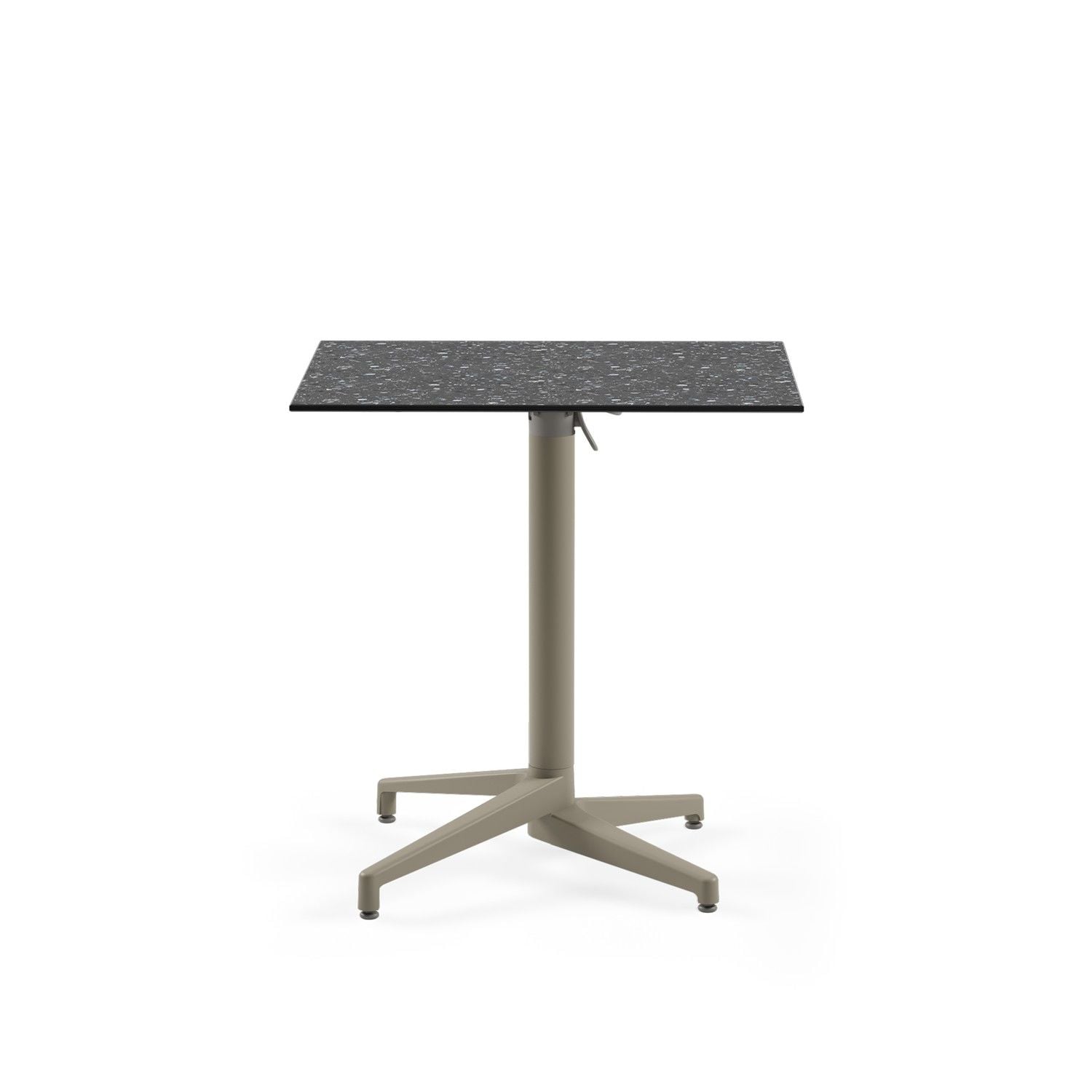 Katlanır Paslanmaz Terrazzo Mermer Compact Masa