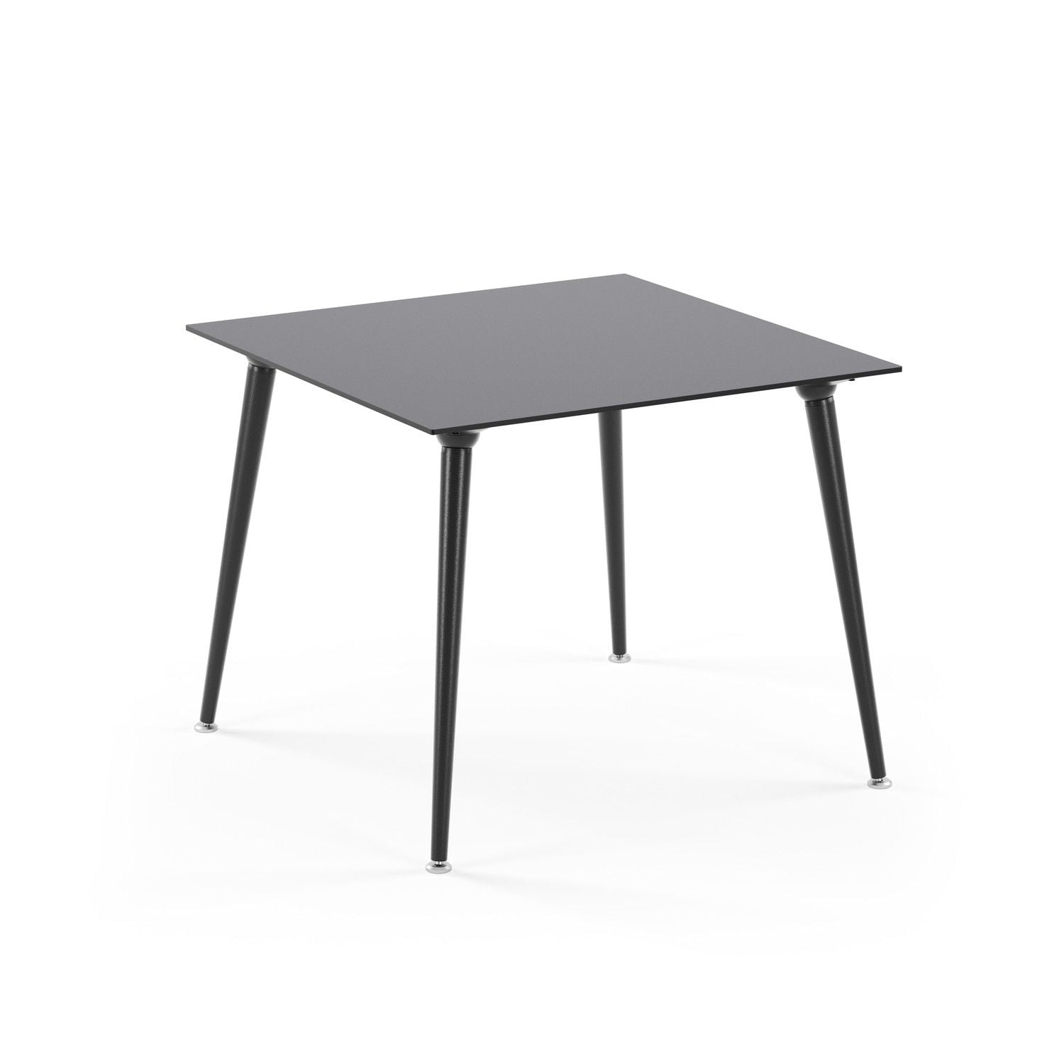 Antrasit Compact Katlanabilir Ayaklı Otel Masası 90x90