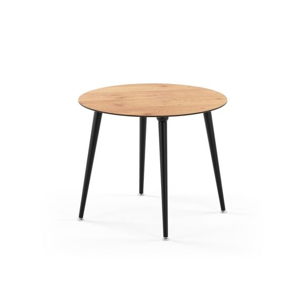 Ahşap Compact Katlanır Ayaklı Yuvarlak Masa 90 cm