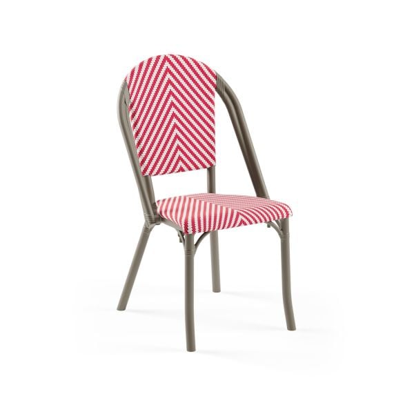 Vizon Fileli Plastik Bahçe Sandalyesi – Dış Mekan