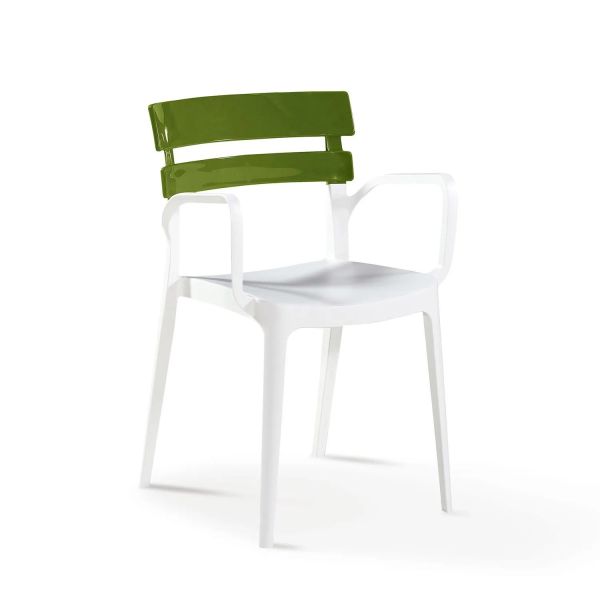 Beyaz Yeşil Dış Mekan Bahçe Masa Sandalye Takımı 4 Kişilik Kare 80x80 cm Set Ev Bahçeleri Havuz Kenarı Teras Balkon Veranda Otel Kullanımı İçin Uygun