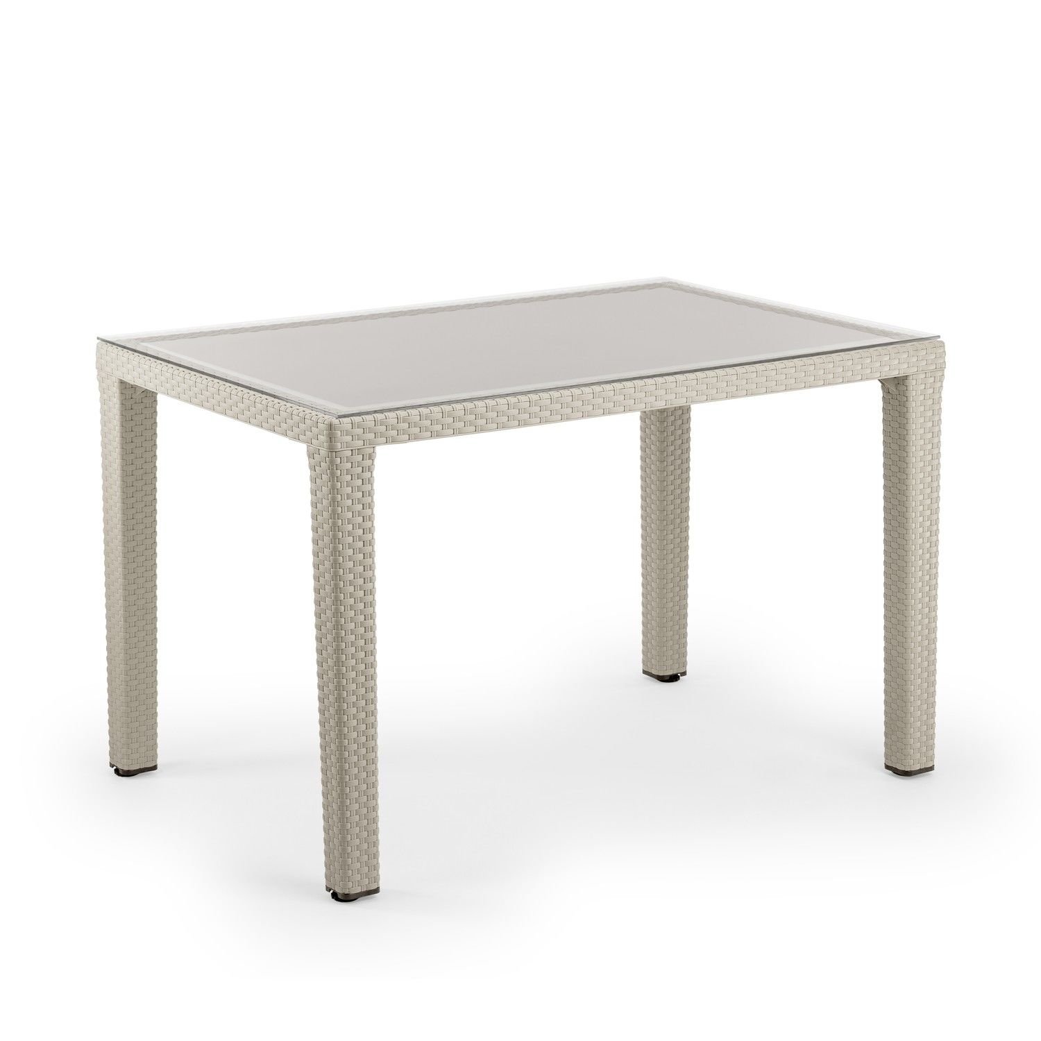 Bej Dış Mekan Bahçe Masa 120x80 cm