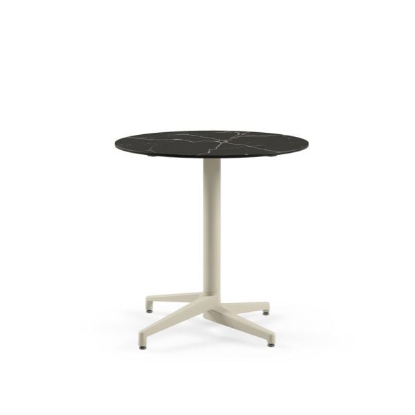 Moon Compact 70 cm Yuvarlak Bahçe ve Restoran Masası - Otel, Cafe, Balkon, Teras İçin Uygun Masa