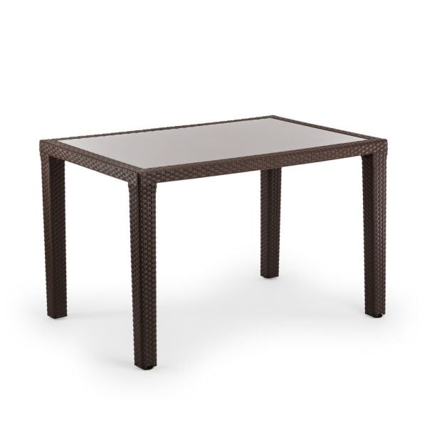4 KİŞİLİK 120X80.CM VENGE DIŞ MEKAN BAHÇE MASA SANDALYE TAKIMI