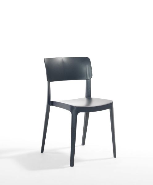 Antrasit Kare Bahçe Masa Sandalye Seti 80x80 cm Dış Mekan İçin Dayanıklı Tasarım
