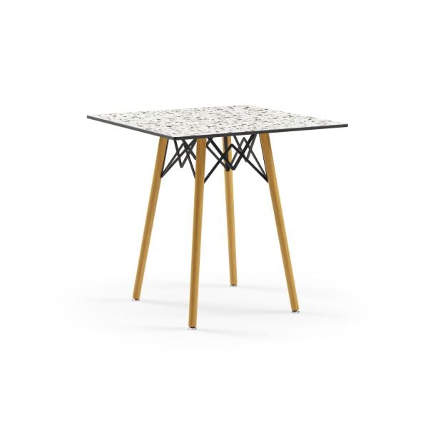 Terrazzo Mermer Compact Masa Modern Mutfak Masası