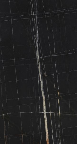 Siyah Mermer Compact Laminat Masa 80x140 cm Modern