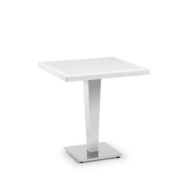 Siyah Cafe Bahçe Masa 70x70.cm