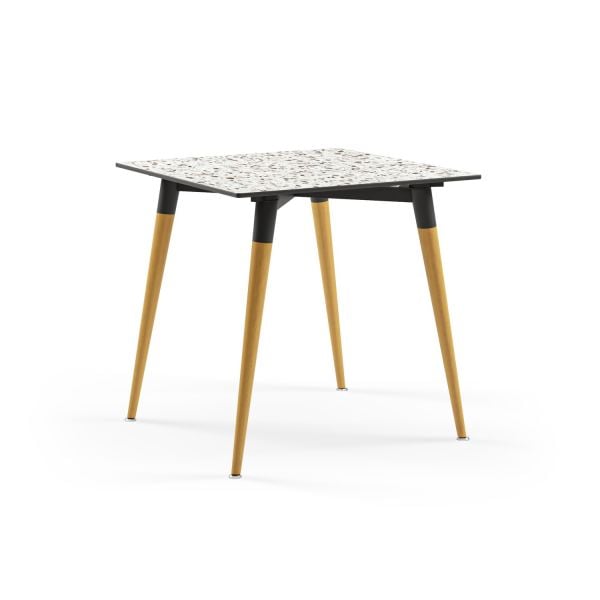 Terrazzo Mermer Compact Laminat Modern Mutfak Masa