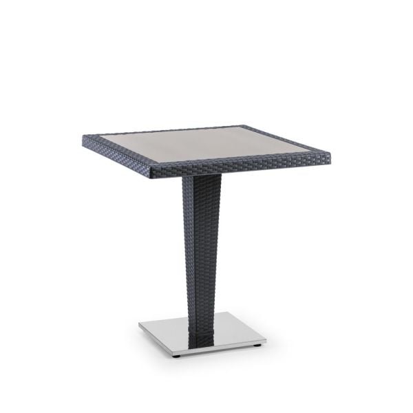 Beyaz Bahçe Masası 70x70.cm