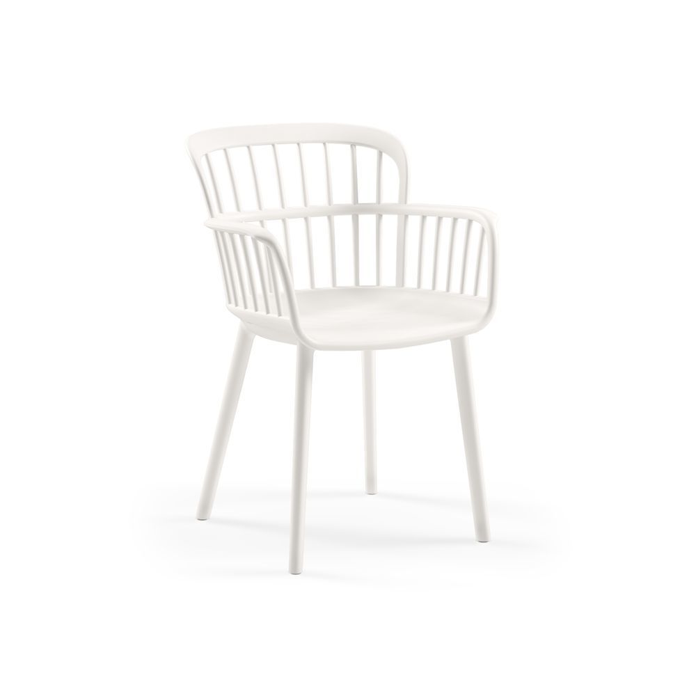 Eva Modern Beyaz Bahçe Sandalyesi