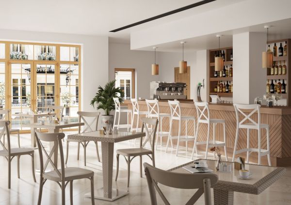 Antrasit Cafe Masası 80X80.CM