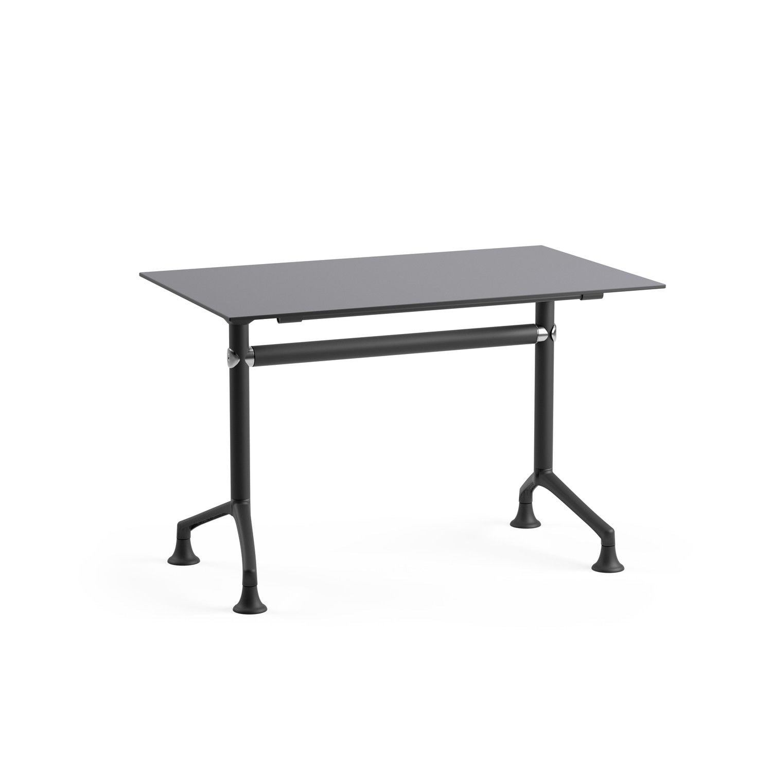 Antrasit Compact Katlanır Ofis Çalışma Masası 77x120