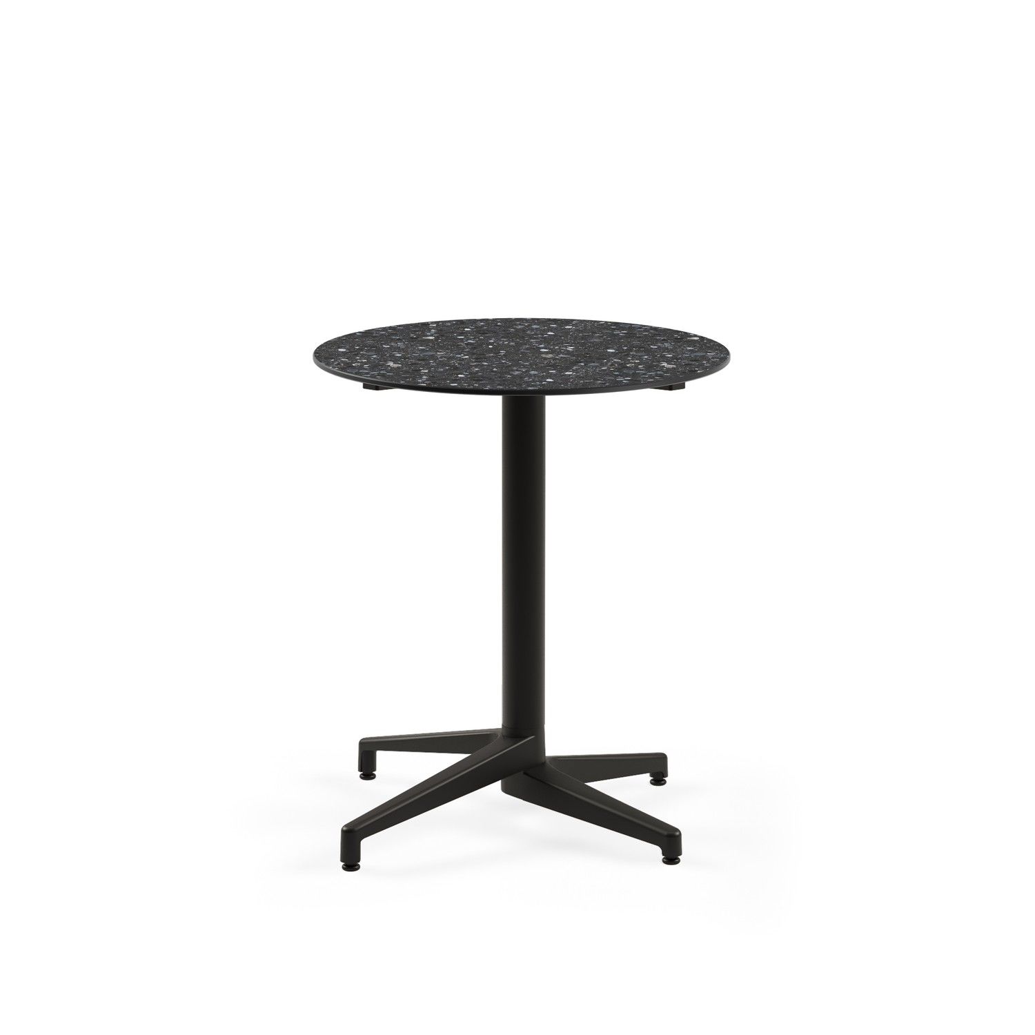 Compact Terrazzo Cafe Masası - Restoran, Kafe, Otel, Mutfak, Balkon, Bahçe, Teras ve Veranda İçin Dayanıklı Şık Masa