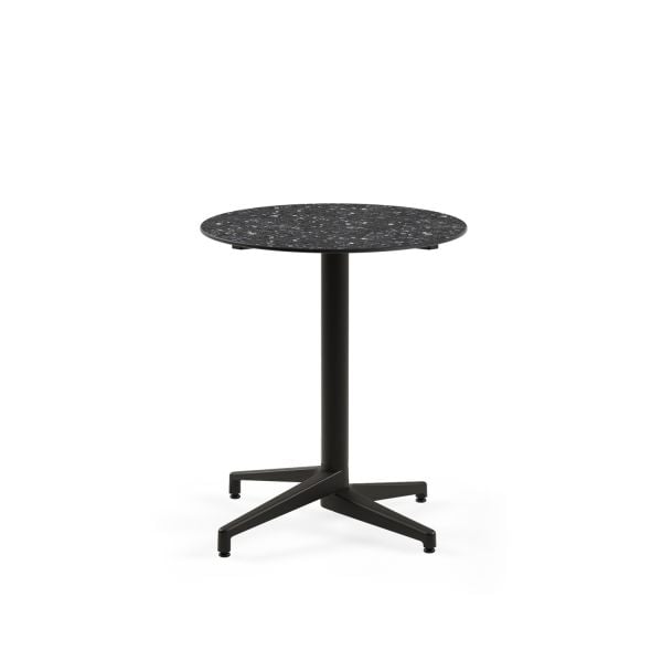 Compact Terrazzo Cafe Masası - Restoran, Kafe, Otel, Mutfak, Balkon, Bahçe, Teras ve Veranda İçin Dayanıklı Şık Masa