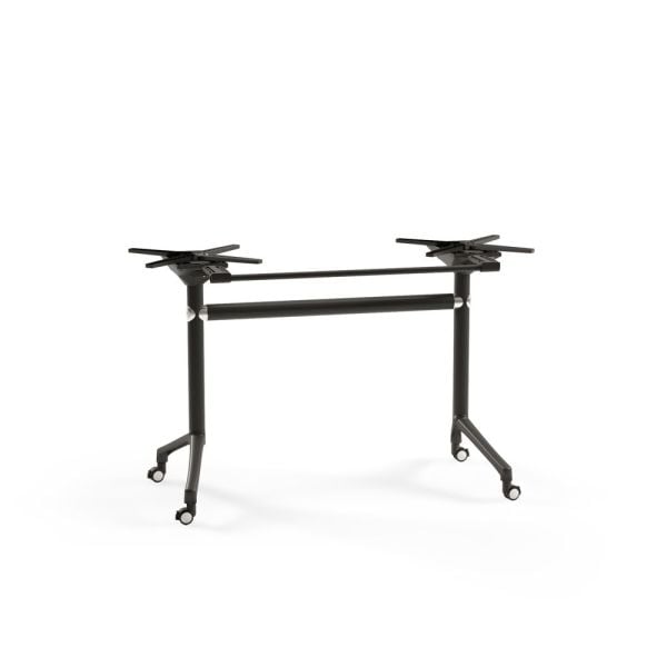 Tekerlekli Katlanır Antrasit Compact Ofis Masası 80x140