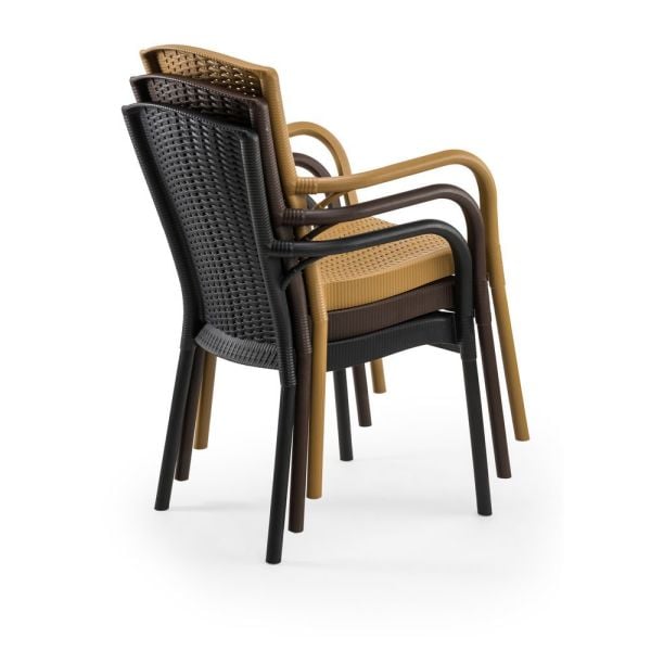 Rattan Venge Dış Mekan Bahçe Sandalyesi Modeli