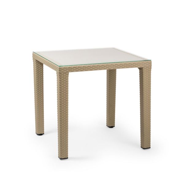Antrasit Dış Mekan Bahçe Masası 80x80.cm