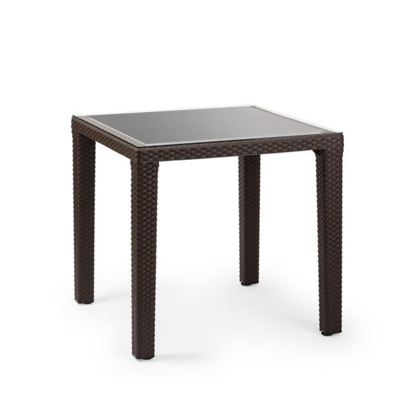 Antrasit Dış Mekan Bahçe Masası 80x80.cm