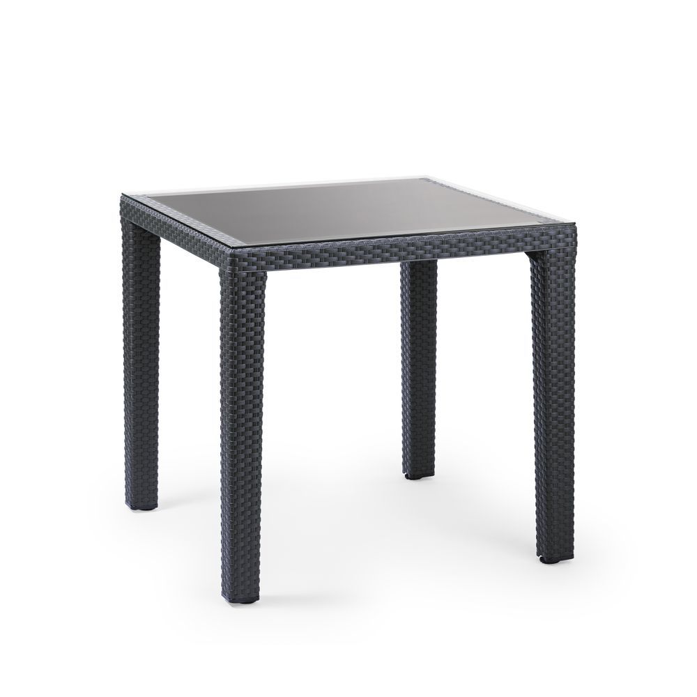 Antrasit Dış Mekan Bahçe Masası 80x80.cm