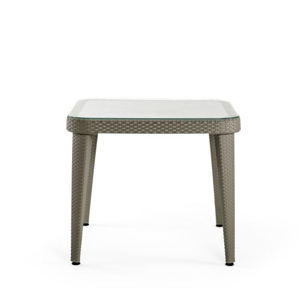 Vizon 4 Kişilik Bahçe Masa Sandalye Takımı 90x90 cm