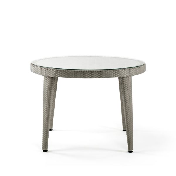 Vizon Rattan Bahçe Masa Sandalye Seti 4 Kişilik 110 cm