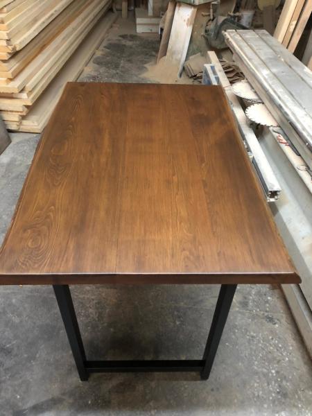 Doğal Kenar Kütük Bar Masası 120x80x105.cm
