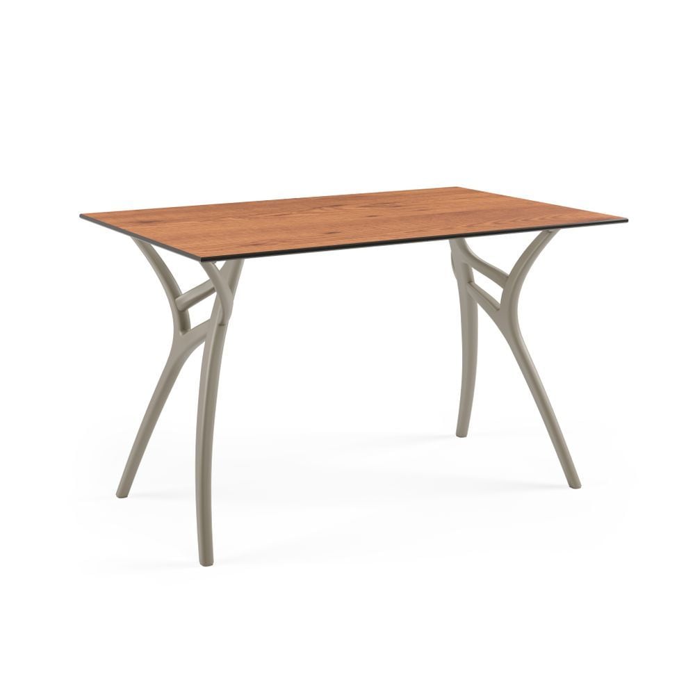 Novecento Ahşap Compact Bahçe Masası Vizon Ayak