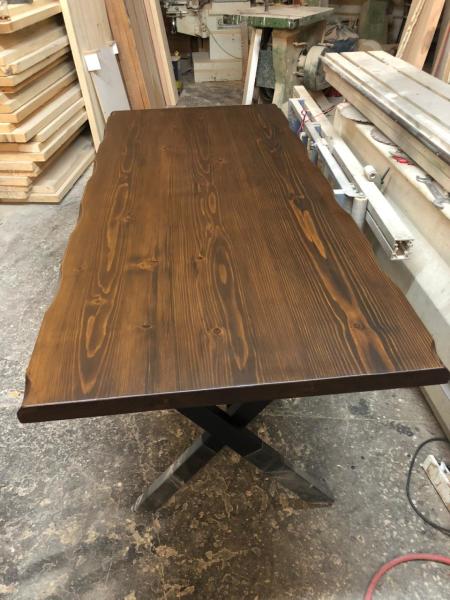 DOĞAL KÜTÜK MASA  75x180.cm