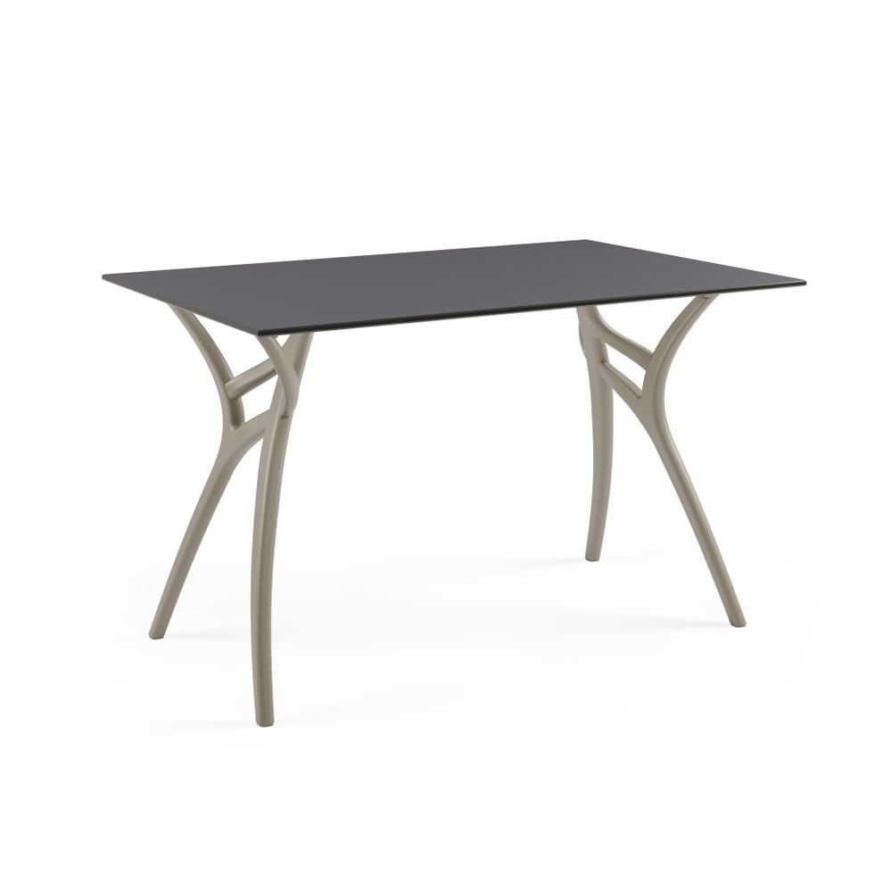 Antrasit Compact Mutfak Masası Vizon Ayak 77x120