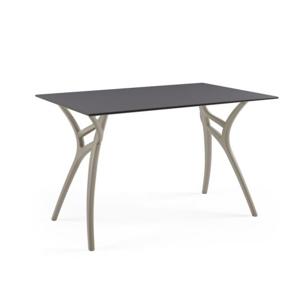 Antrasit Compact Mutfak Masası Vizon Ayak 77x120