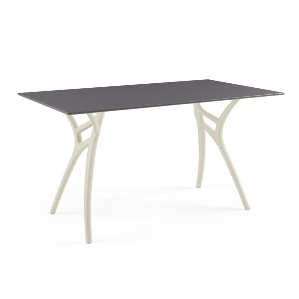 Antrasit Compact Mutfak Yemek Masası 80x140 cm