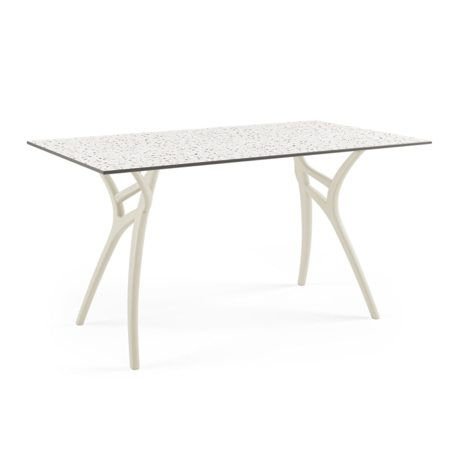 Terrazzo Compact Bahçe Masa 80x140 cm Dayanıklı