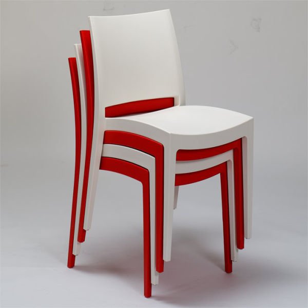 Beyaz 2 Kişilik Plastik Bahçe Masa Sandalye Takımı 70x70 Set