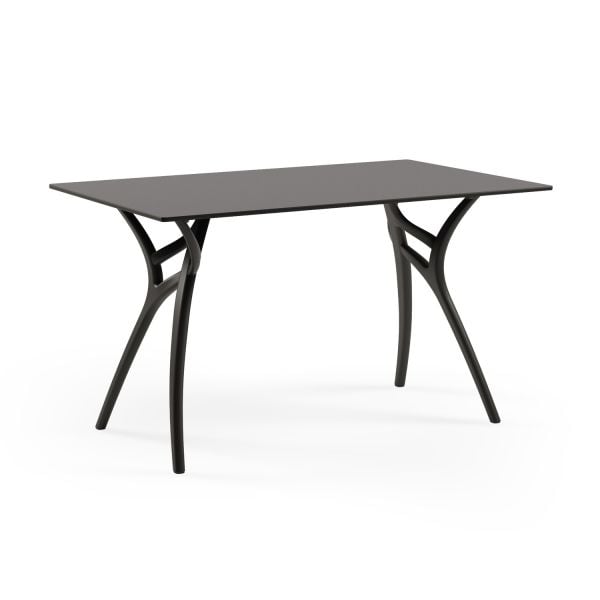 Antrasit Compact Bahçe ve Mutfak Masa 80x140 Dayanıklı