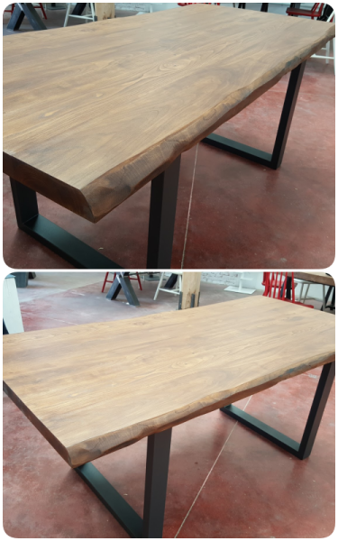 Bintaş Mobilya Çok Amaçlı Kayın Ağacı Kütük Masa 80x140 cm Mutfak Salon Ofis Toplantı ve Restoranlar İçin Üretilmiştir