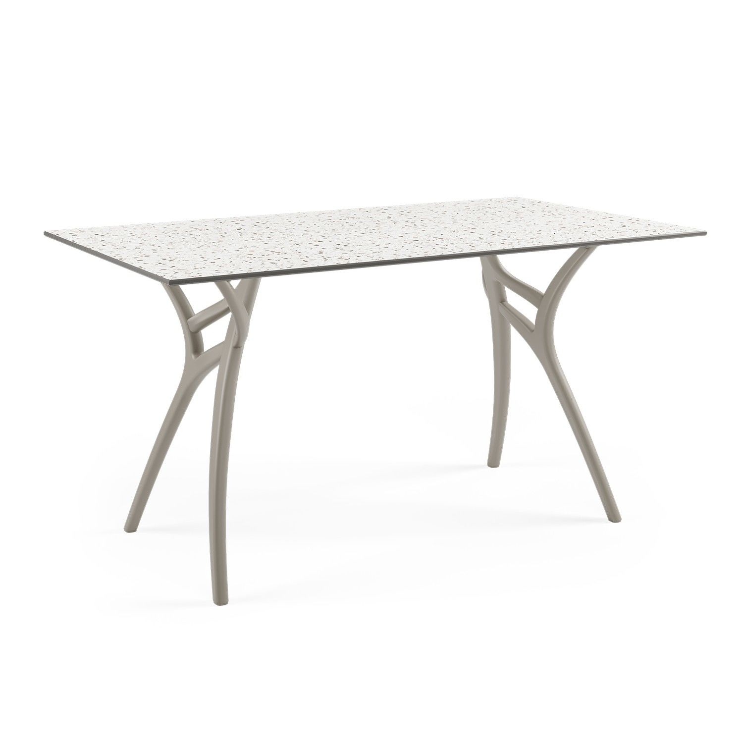 Terrazzo Compact Suya Dayanıklı Masa 80x140