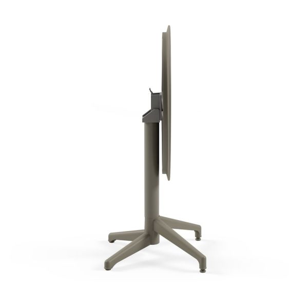 Vizon Katlanır Yuvarlak Bahçe Masa Sandalye Takımı 2 Kişilik 60 cm