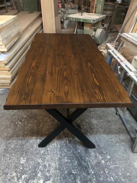 Kütük Ağaç Yemek Odası Salon Kütük Masa 150x80.cm