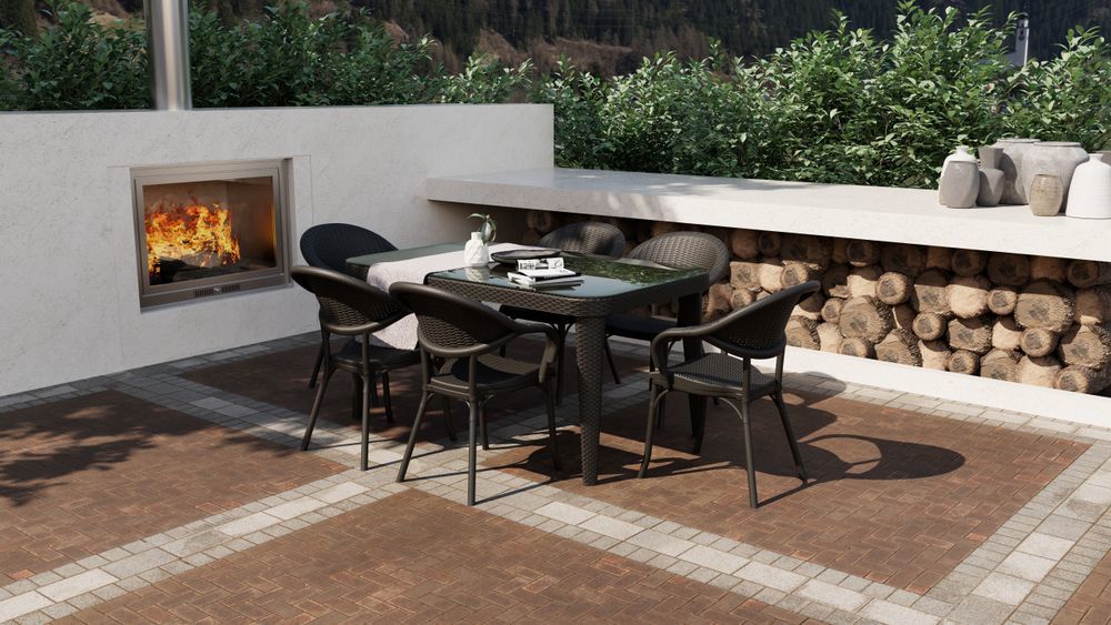 Siyah 6 Kişilik Bahçe Restaurant Masa Sandalye Takımı 150X90