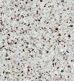Terrazzo Desenli Compact Katlanır Kafe Masası - Paslanmaz, 70 cm Yuvarlak, Bahçe Dış Mekan Ve İç Mekan Kullanımı için Dayanıklı Masa