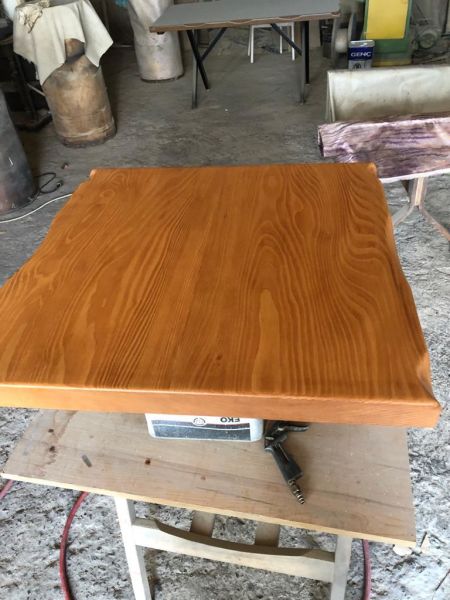 Kütük Masa Üstü Tablası 60x60